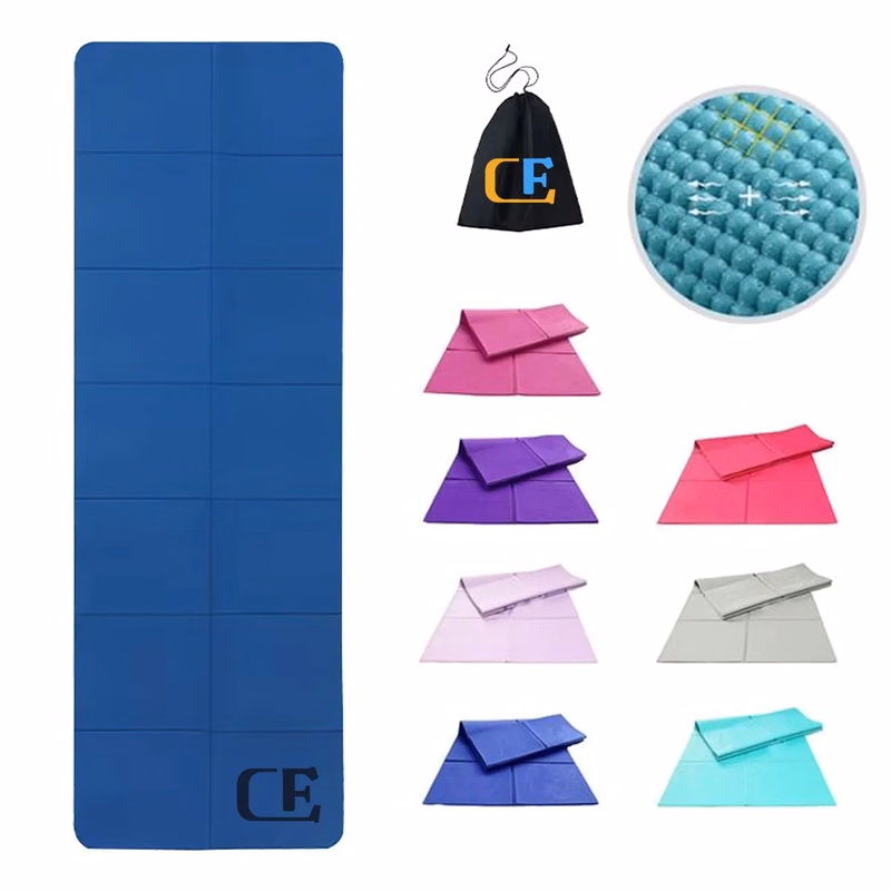 Foldable Yoga Mat with Storage Bag