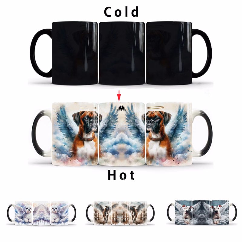 10-13.5Oz Ceramic Color Changing Magic Mug