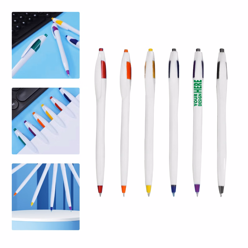 MOQ 50 Customizable Promotional Click Ballpoint Pen