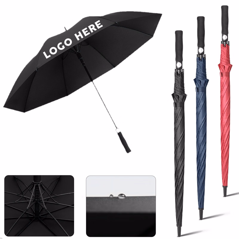 48Inch Waterproof Golf Straight Umbrella