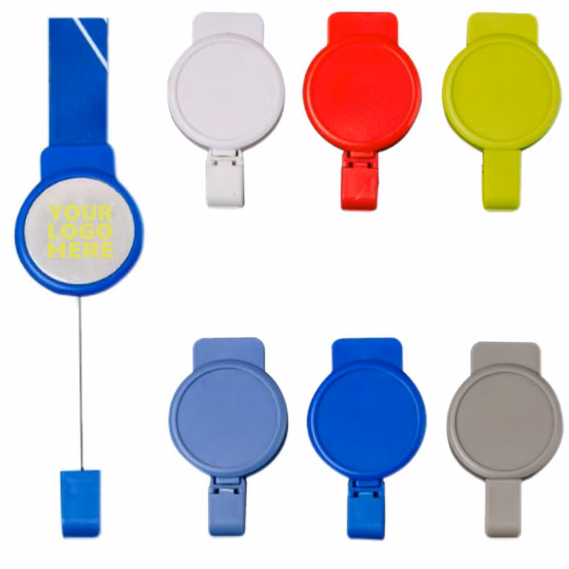 Extendable ID Badge Card Holder