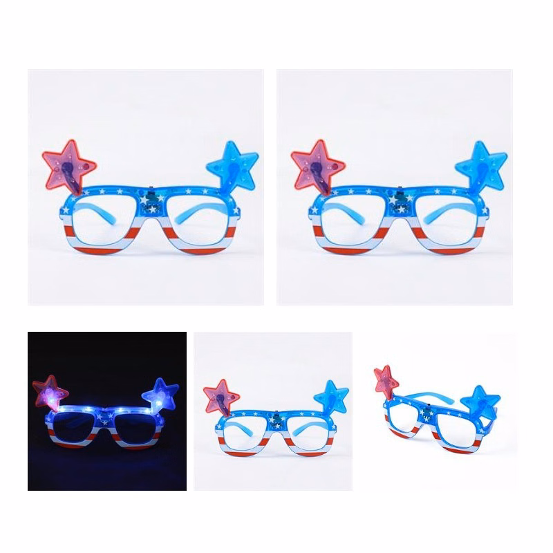 July 4th Light Up Party Glasses