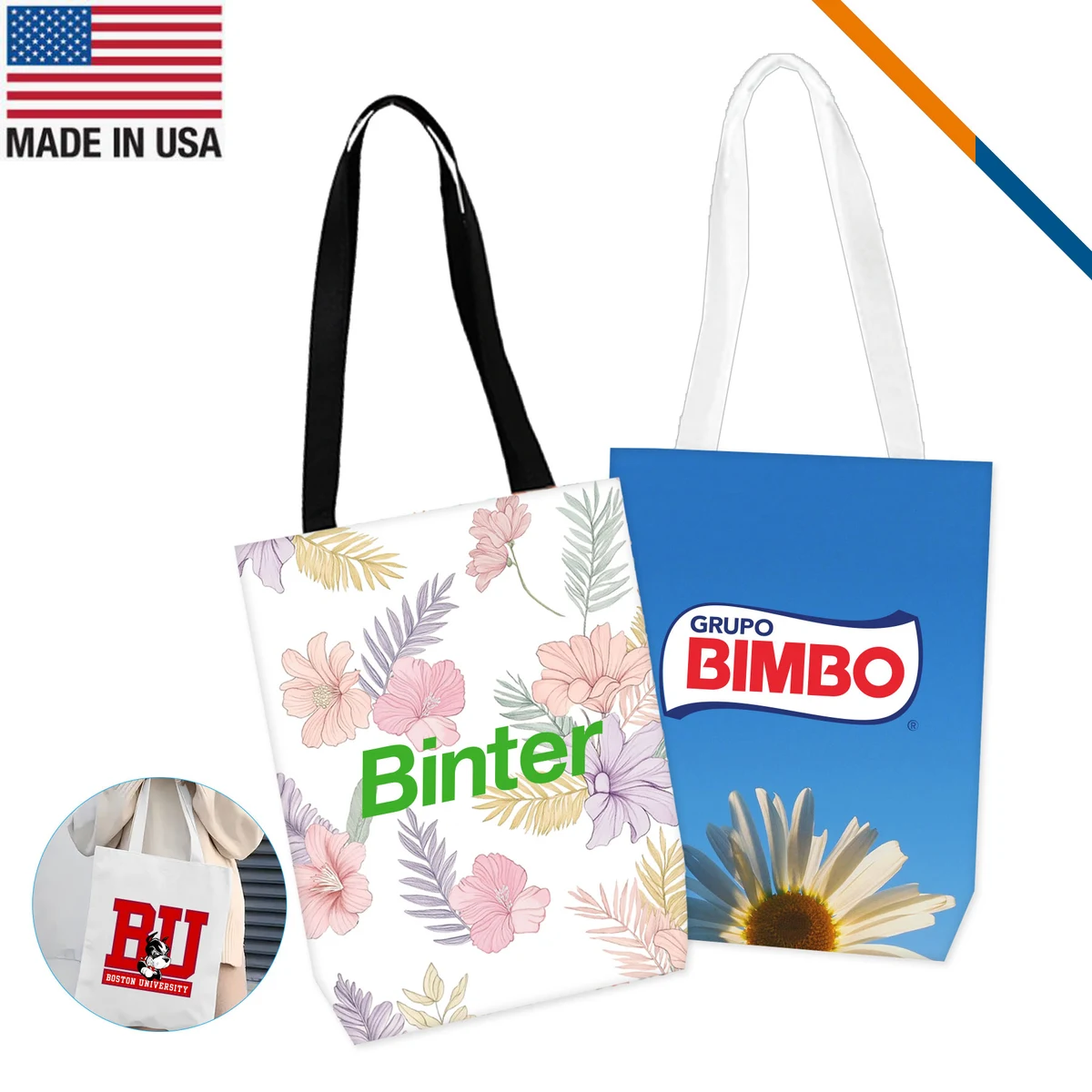 CarryMate Full Color Sublimation Tote Bag 1
