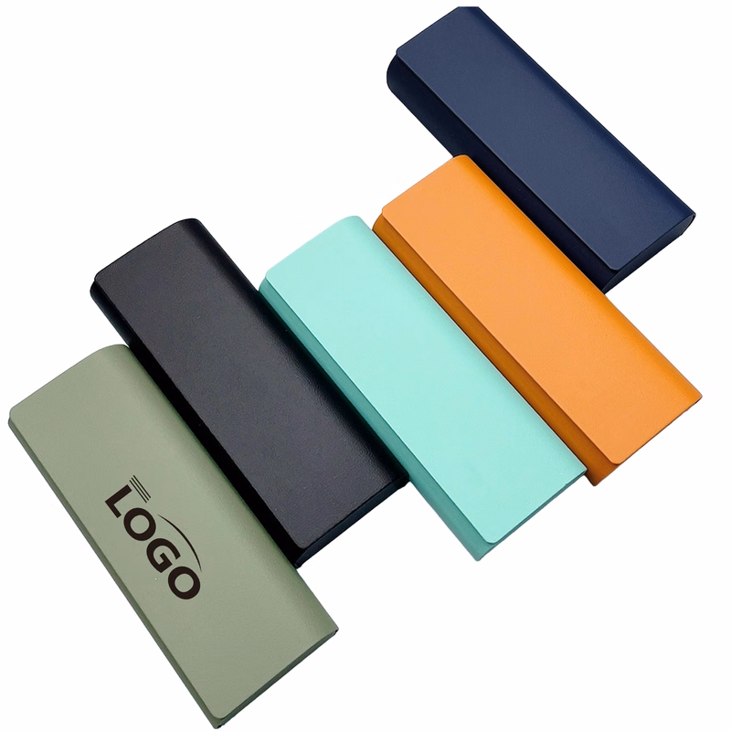 PU Leather Hard Shell Eyeglasses Case MOQ 50