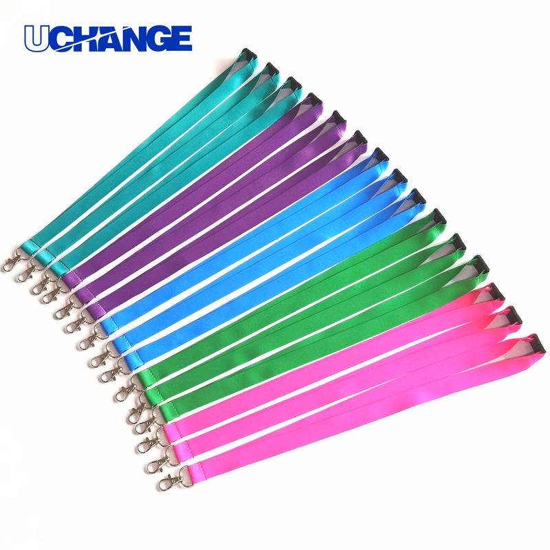 Polyester Lanyard with Safety Buckle