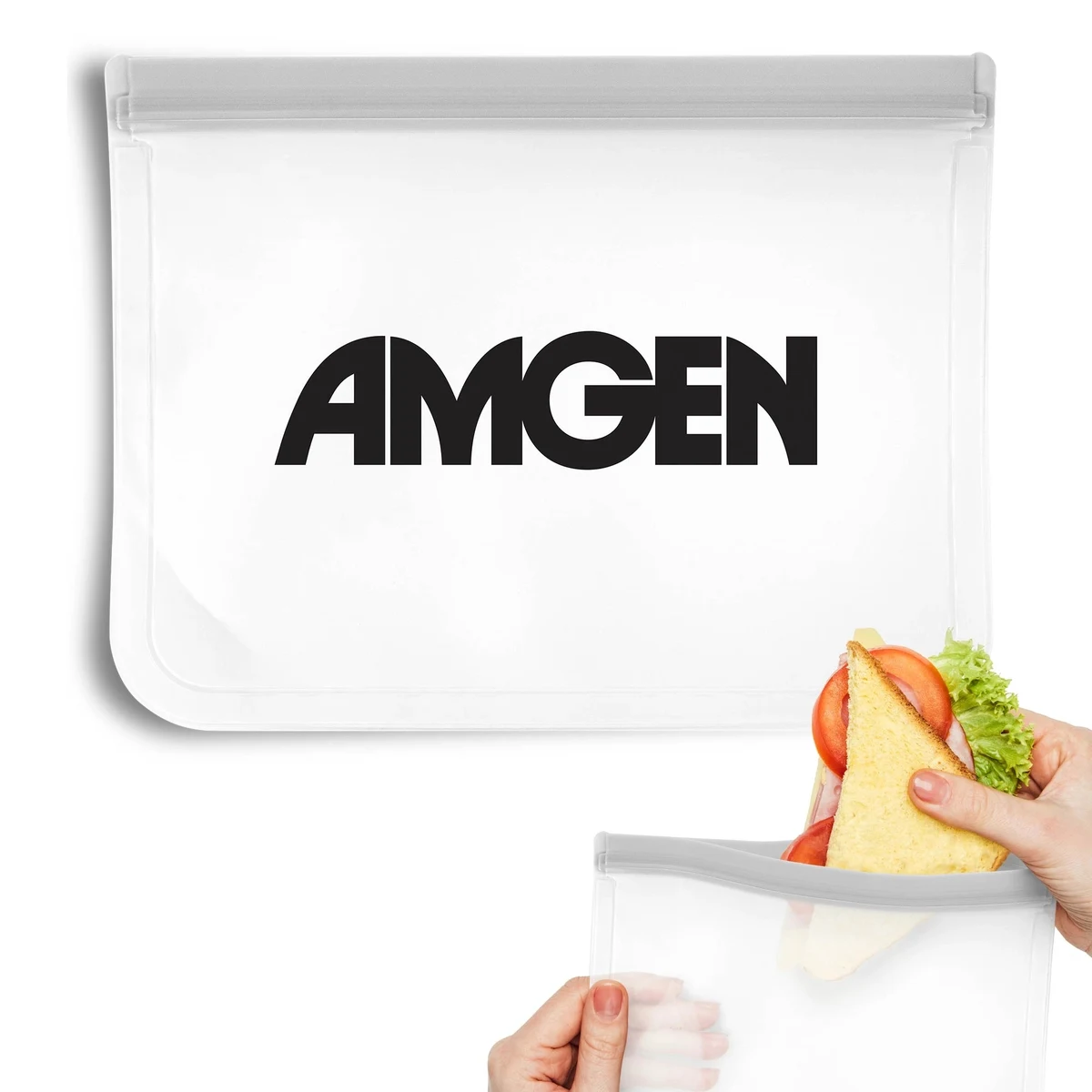 Large Reusable PEVA Lunch Pouch 1