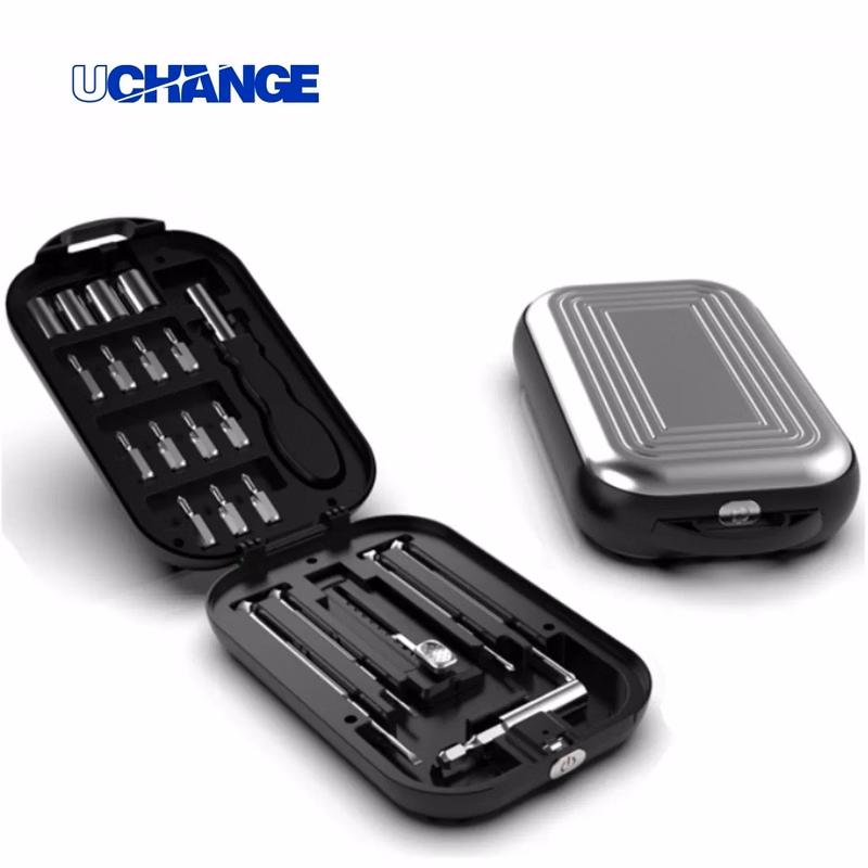 Compact 22-in-1 Precision Screwdriver Bit Tool Set Case
