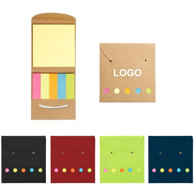 Sticky Notes And Flags In Pocket Case 1