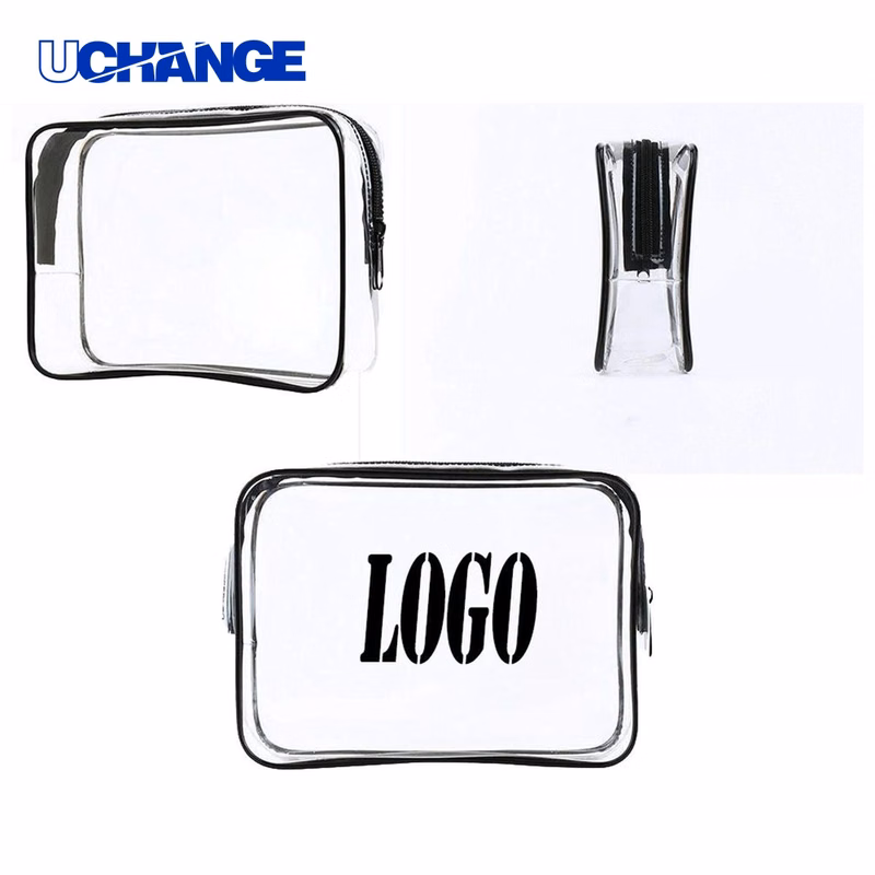 Travel Large Transparent PVC Cosmetic Bag Organizer
