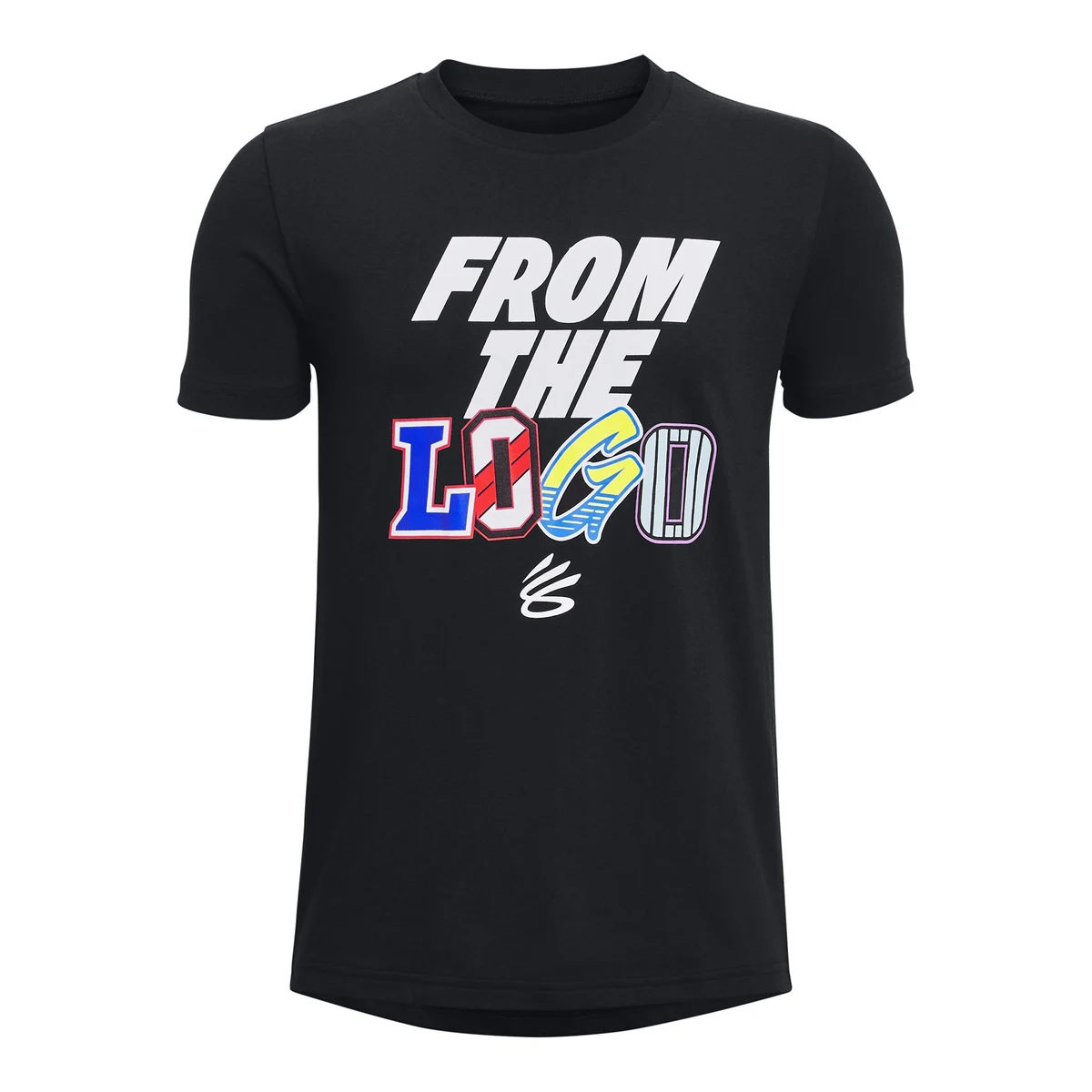 Curry From The Logo Boys' Short Sleeve 1