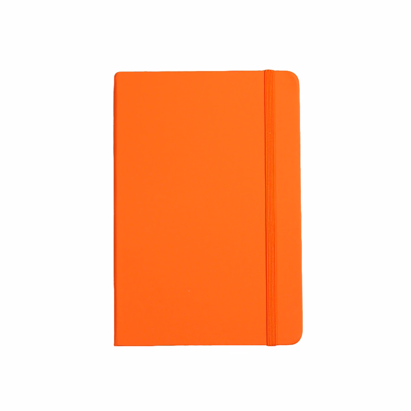 A6 Soft Journal Notebook With Strap Closure Polyurethane Cover