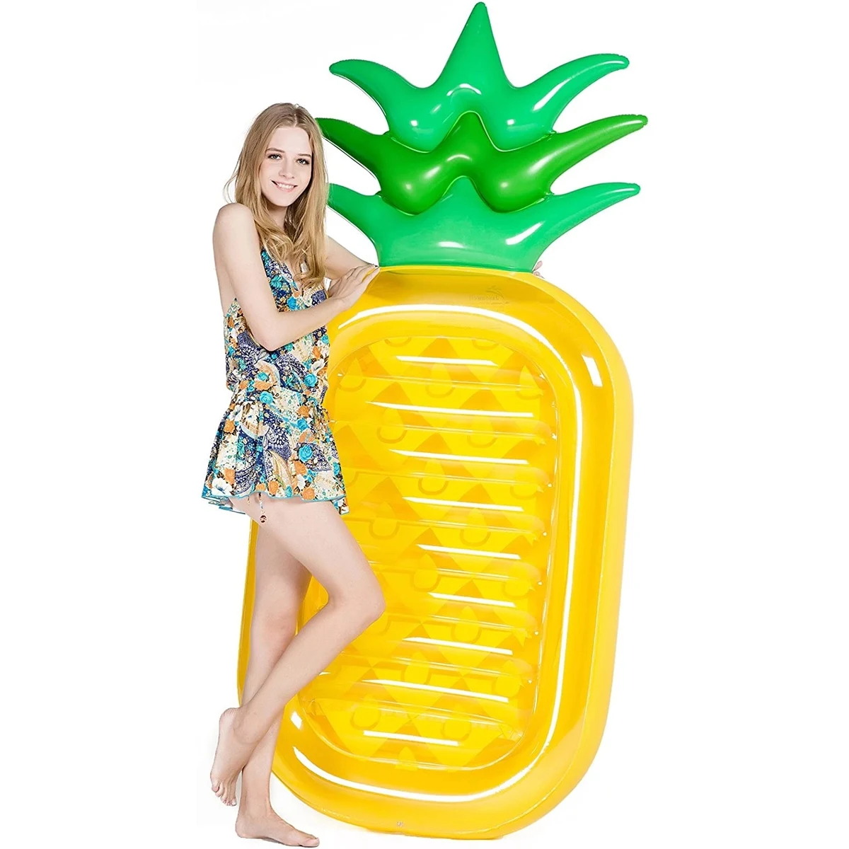 PVC Inflatable Paineapple Floating Bed 1