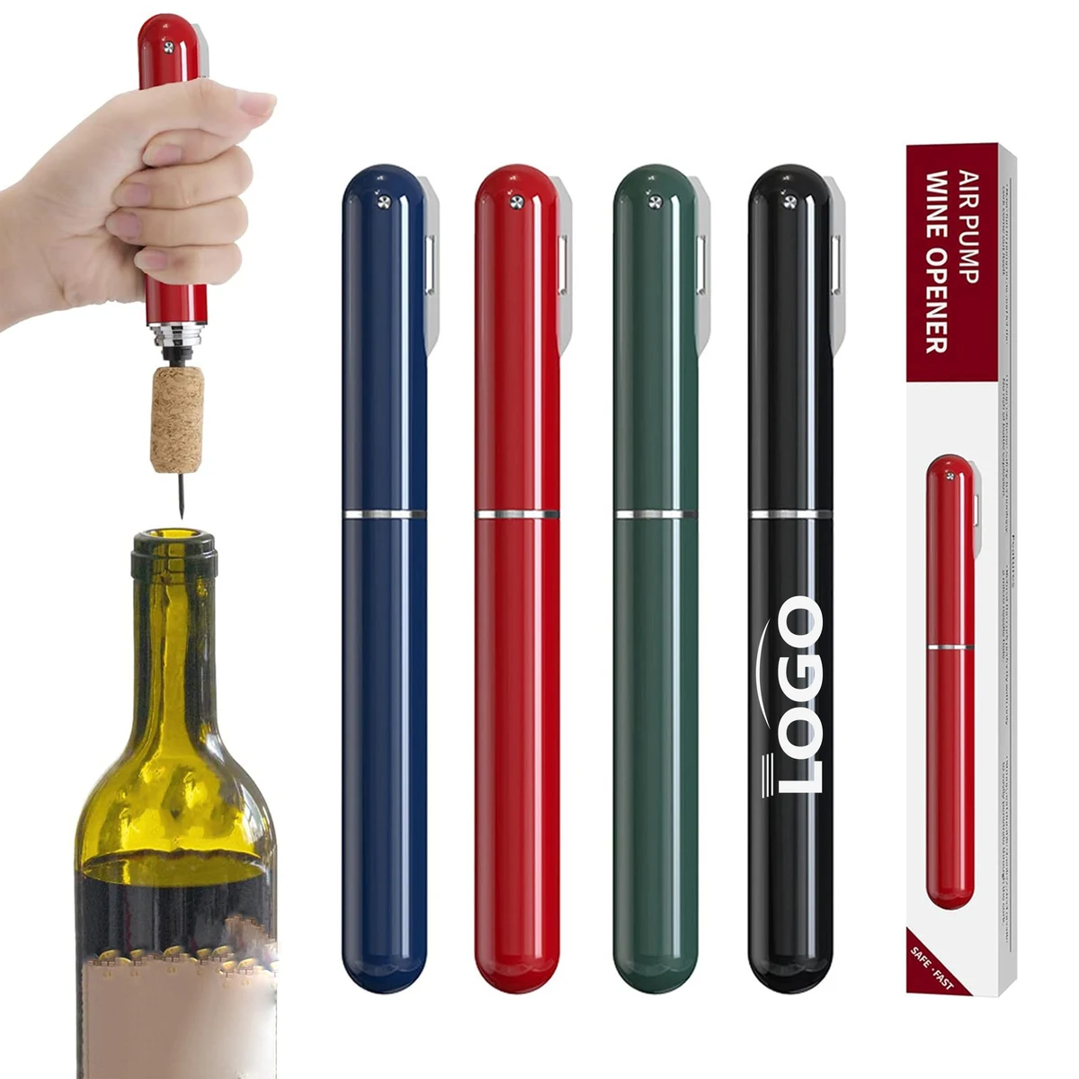 Air Pressure Wine Opener - Portable & Multifunctional 1