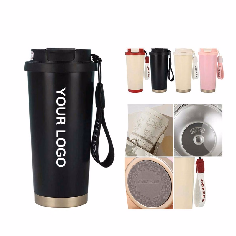 Travel Coffee Cup 16 Oz Stainless Steel