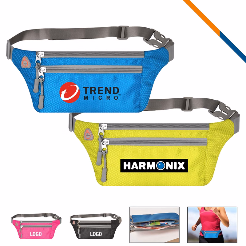 Grids Waterproof Sport Fanny Pack