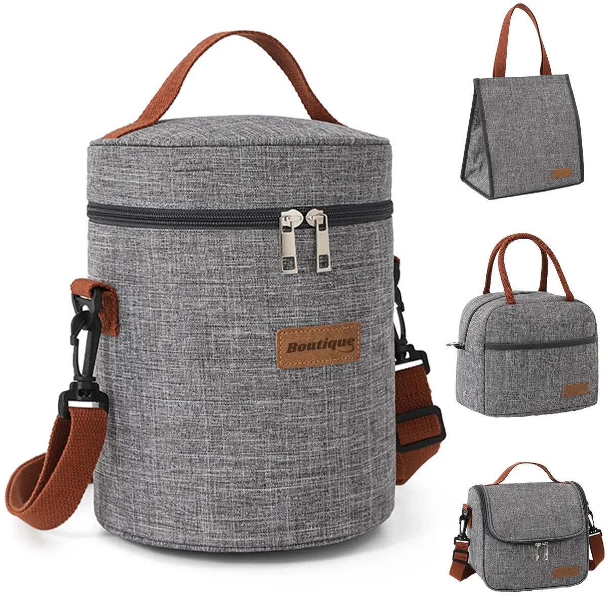 4 Styles Lunch Insulated Cooler Bags Picnic Outdoor Handbag 1