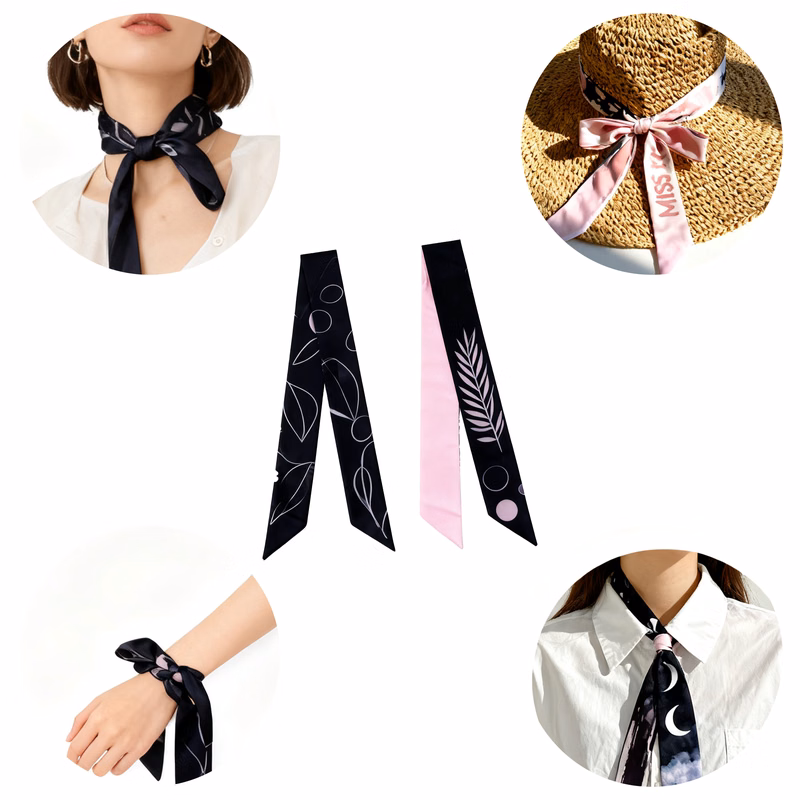 Customized Logo Ribbon Headband