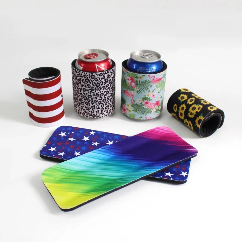 Non-slip Strong Slap Wrap Can Cooler Sleeve for Drinks 1