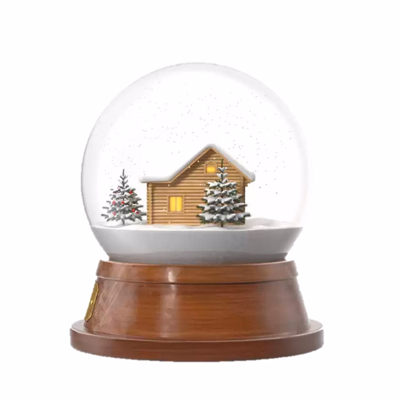 Custom Christmas Snow Globe
