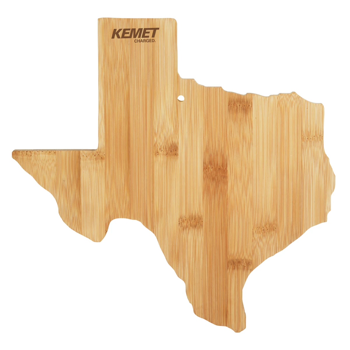 Texas Shape Bamboo Cutting Board 1