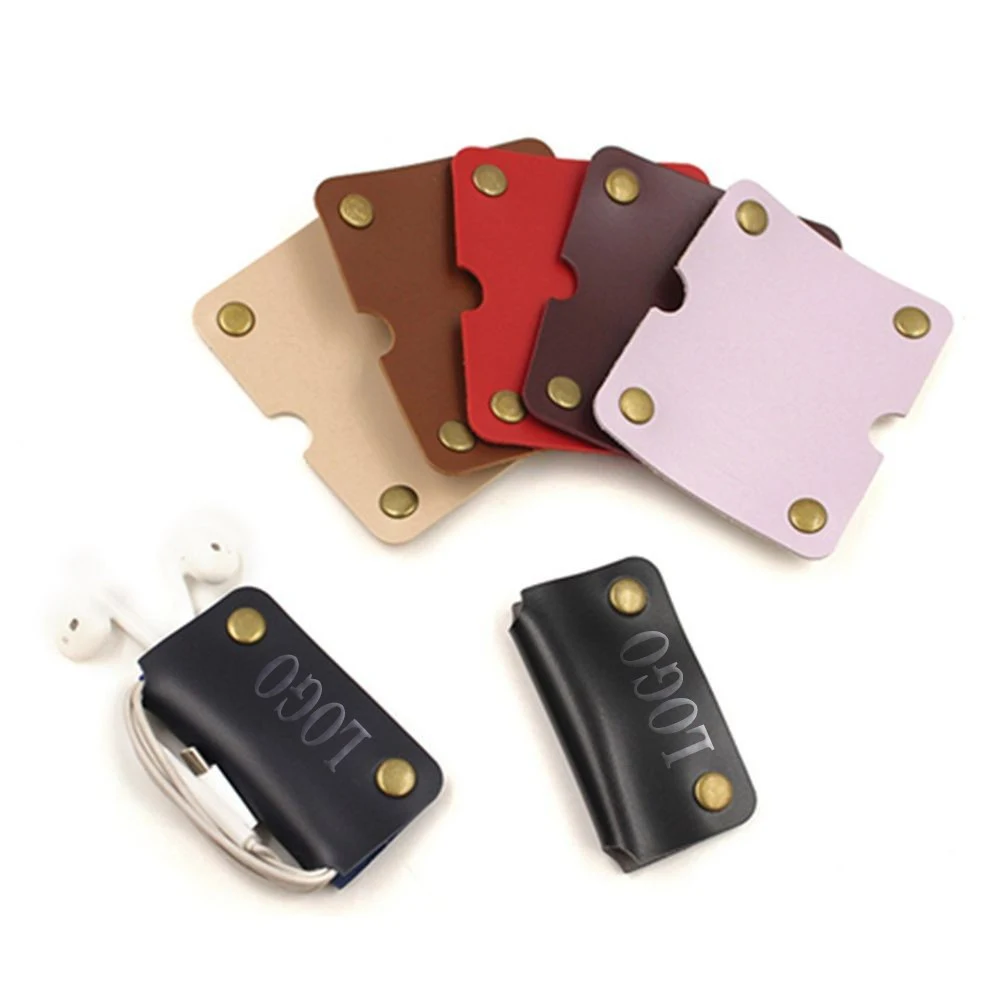 Ear Bud Cable Organizer, promotional clip with logo imprint 1