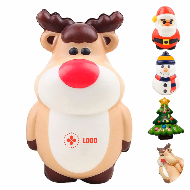 Christmas Stress Relief Foam Toys Perfect for Holiday Fun