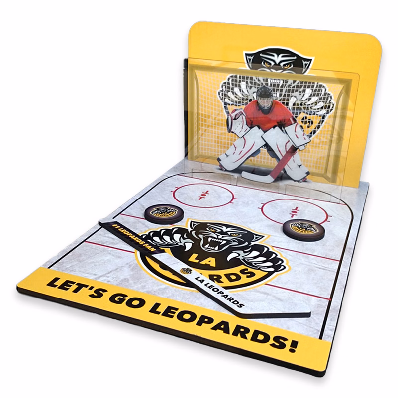 Table Top Hockey Game (18" deep/long x 12" wide)
