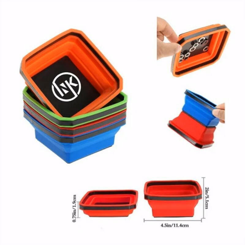 Collapsible Magnetic Parts Tray