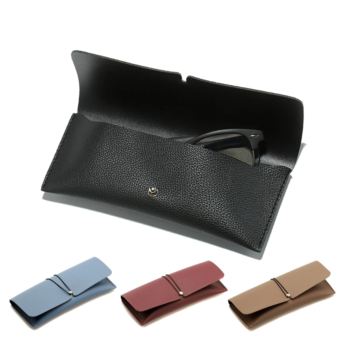 PVC Leather Spectacle Case 1