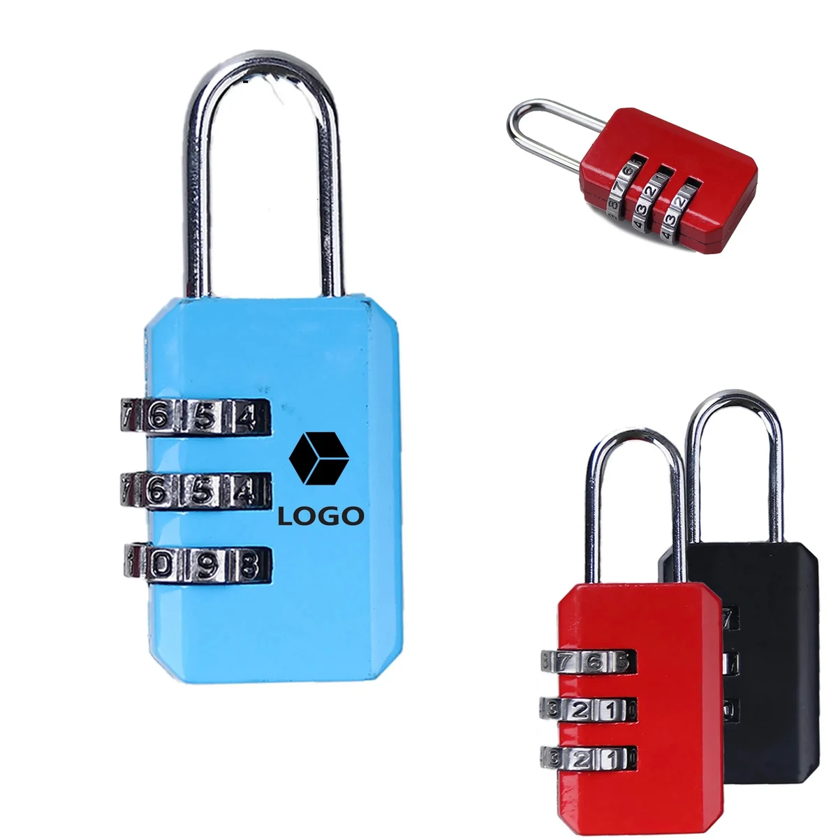 3-Digit Combination Lock MOQ50 1