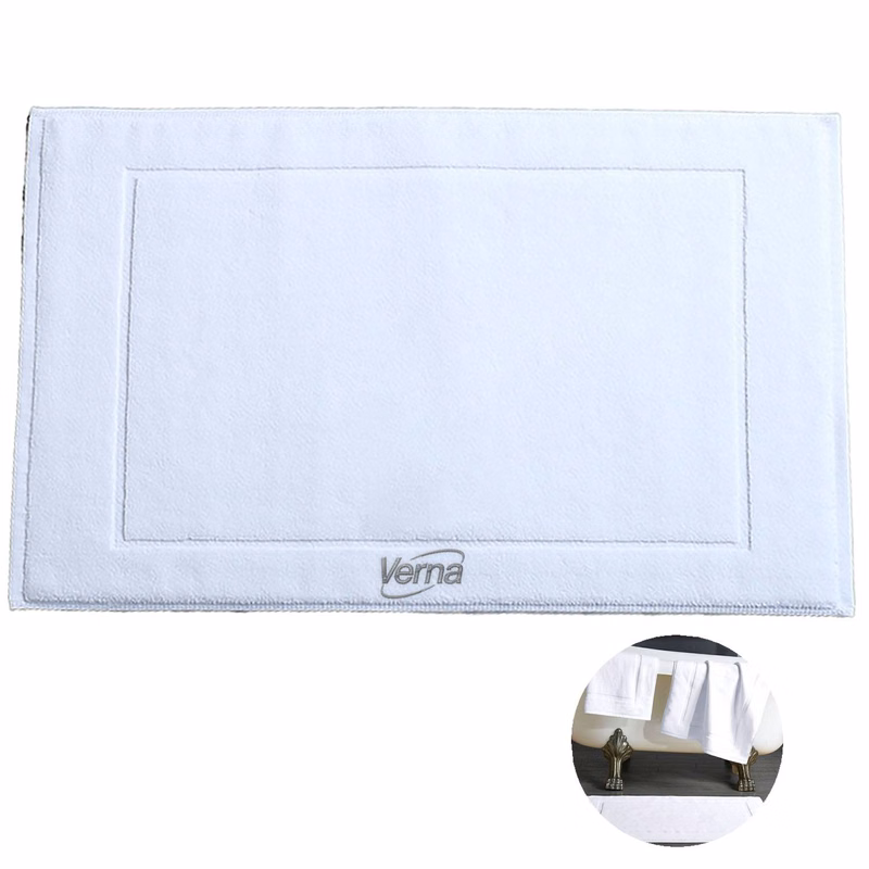 Non-Slip Cotton Bathroom Floor Mat