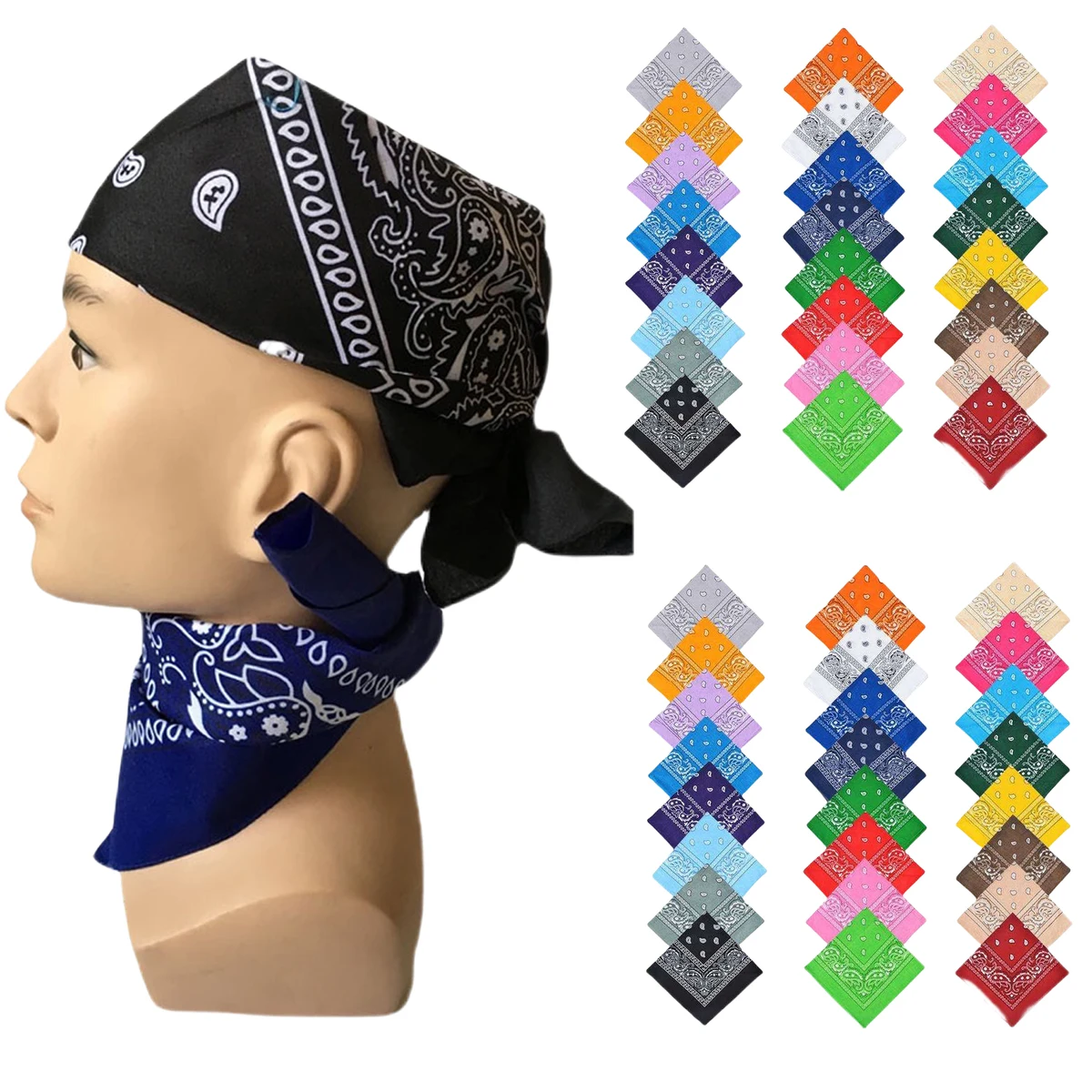 Sports Printed Bandana Headband 1