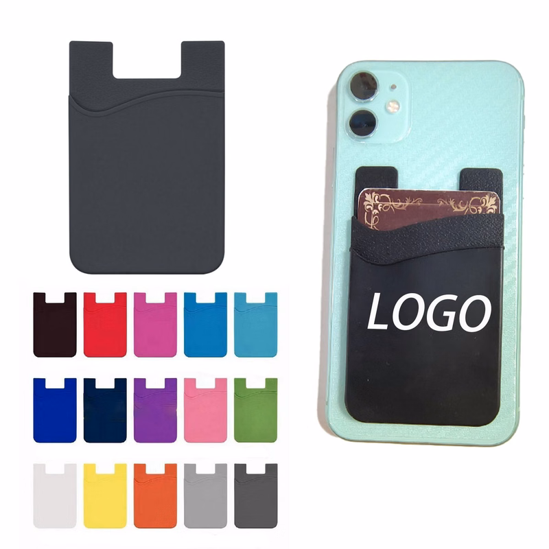 Silicone Stick On Pocket Wallet