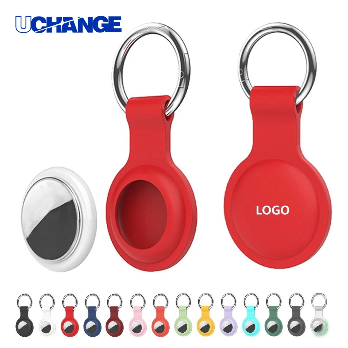 Tag Holder Case with Keychain ID Storage for Daily Use 1
