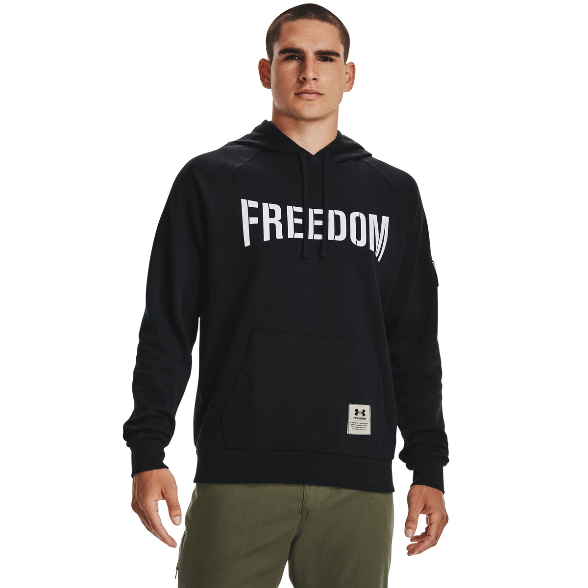 Men's UA Freedom Vintage Hoodie, custom hoodie or sweatshirt with logo imprint 1