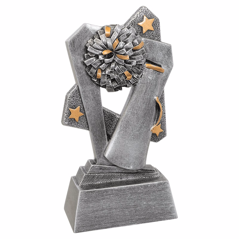 6-1/2" Tall Cheer Triumph Resin
