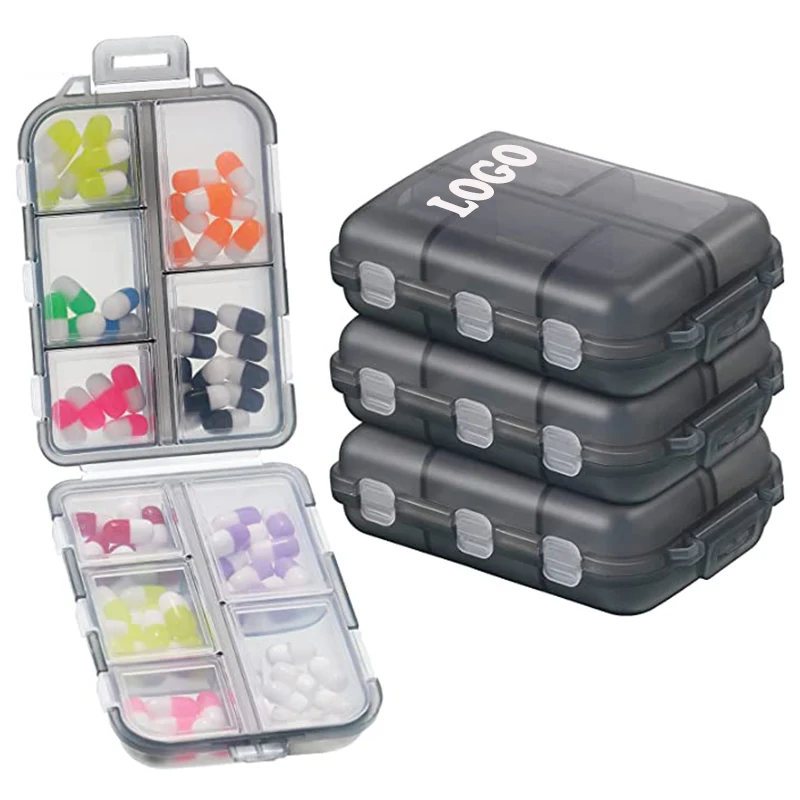10 Grids Pill Cases Portable Travel Pill Organizer Box 1