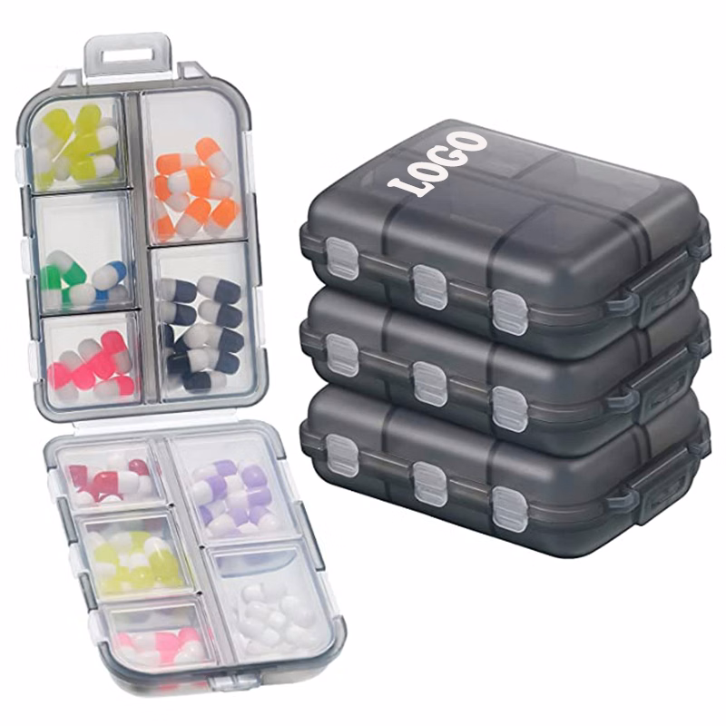 10 Grids Pill Cases Portable Travel Pill Organizer Box