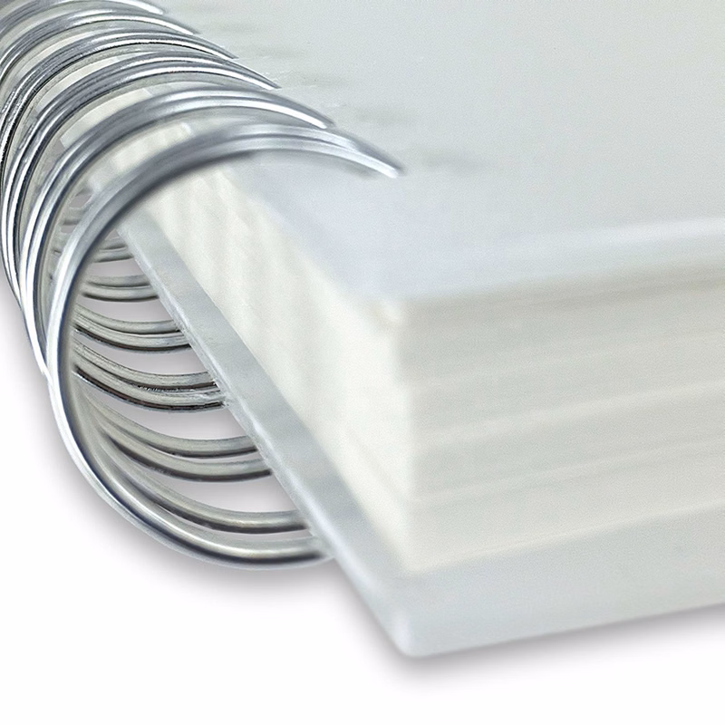 Clear Cover Spiral Notebook