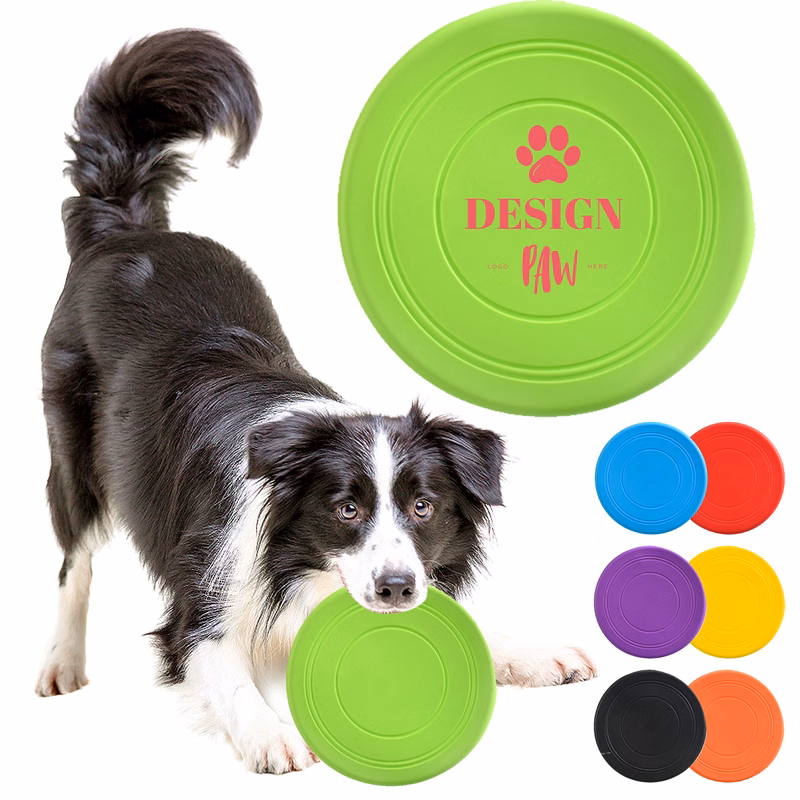 Soft Rubber Pet Flying Disc ?C Available in Multiple Colors