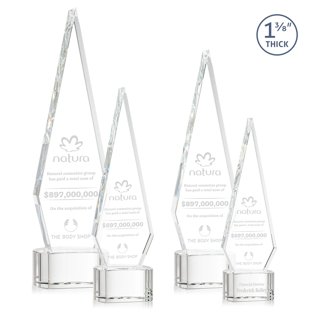 Springfield Award on Paragon Base - Clear 1