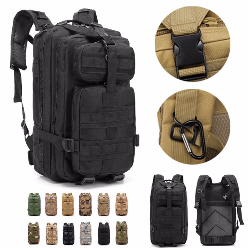 30L Custom Biking Daypack Outdoor Tactical Backpack