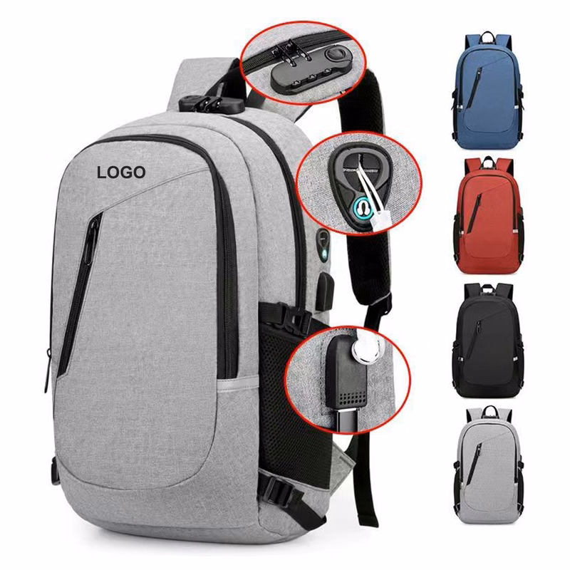 Laptop Backpack with USB Charging Port (direct import)