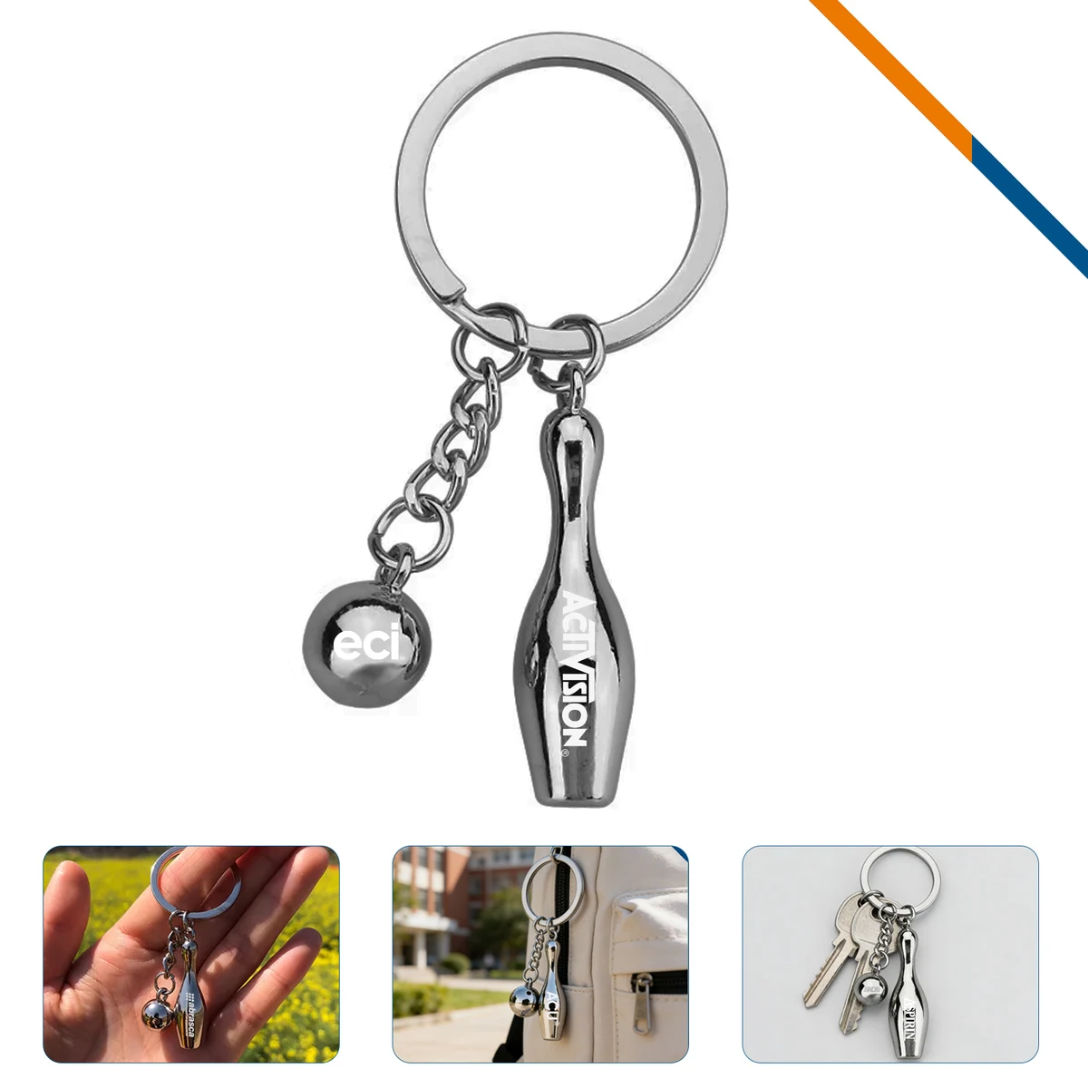 BowlClip Bowling Keychain 1