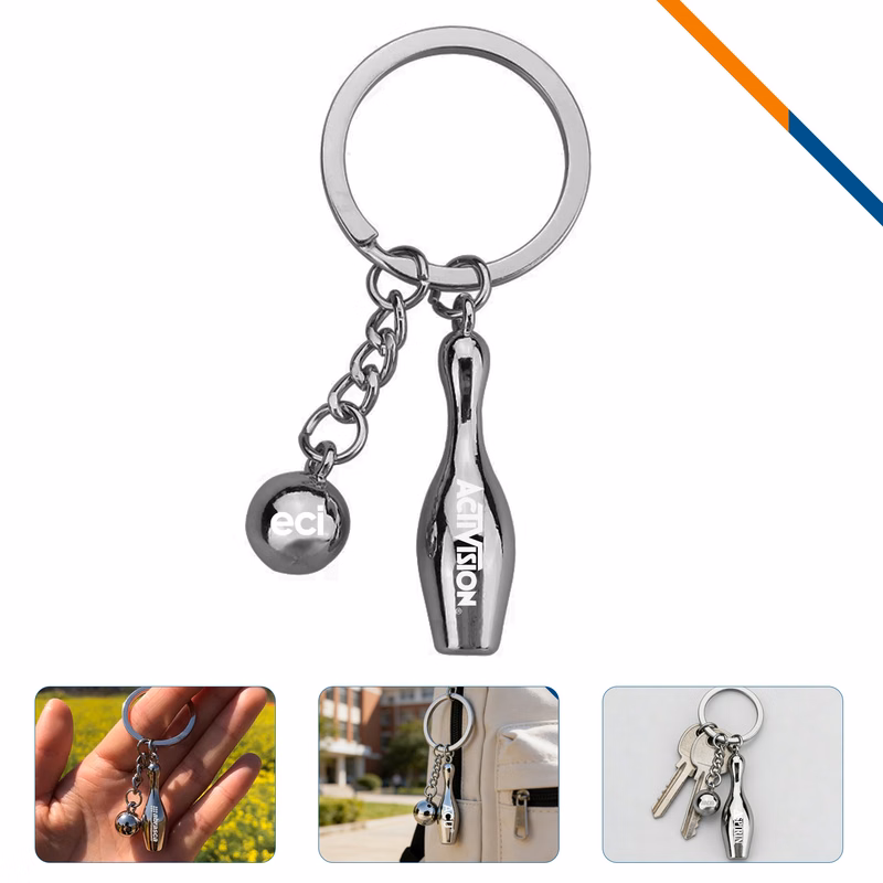 BowlClip Bowling Keychain