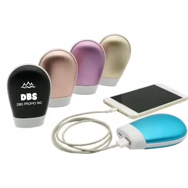 Versatile Hand Warmer Power Bank - Keep Warm and Stay