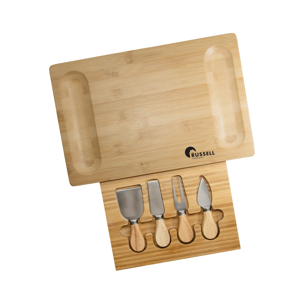 Artisan – Bamboo Cheese Board & Knife Set 1