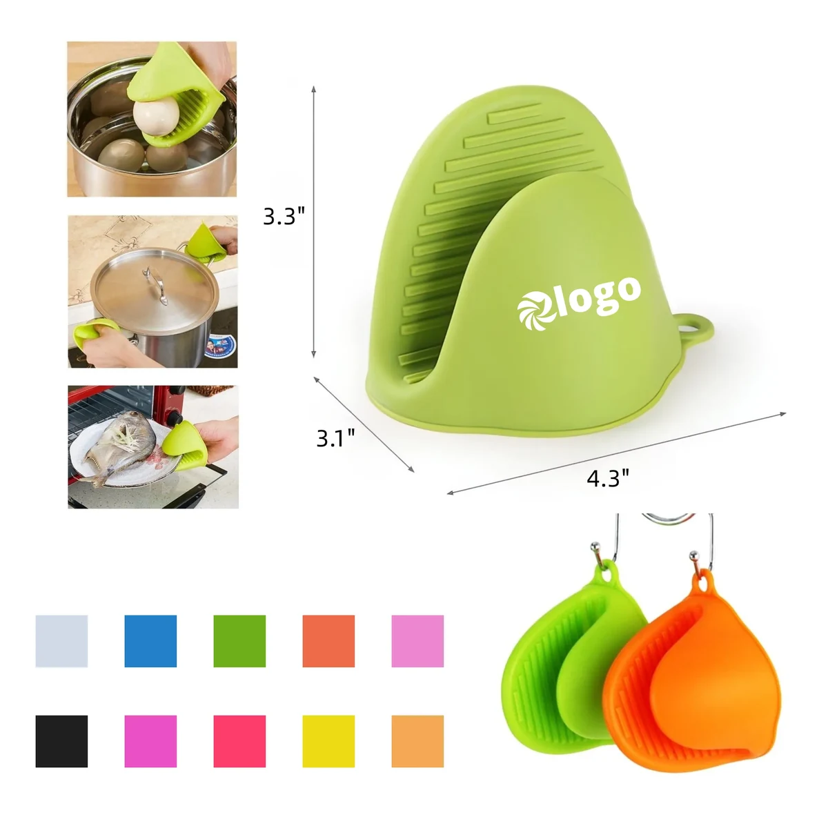 Kitchen Heat Silicone Insulation Glove 1