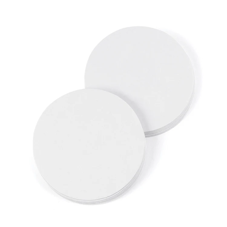Round Coaster w/Foil Print 1