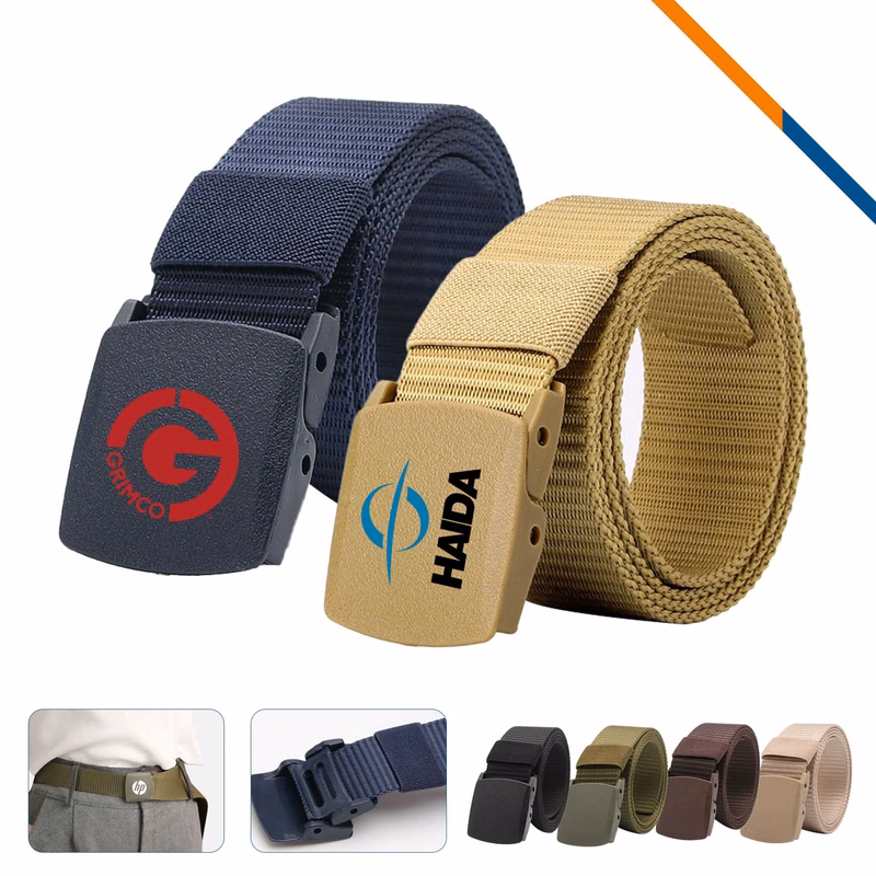 Wilo Military Tactical Plastic Buckle Nylon Belt